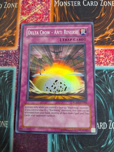 Yu-Gi-Oh! Delta Crow - Anti Reverse RGBT-EN068 Super Rare Unlimited Near Mint - 第 1/4 張圖片