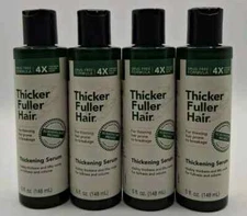 Thickening Serum by Thicker Fuller Hair - 5 oz Serum Pack of 4