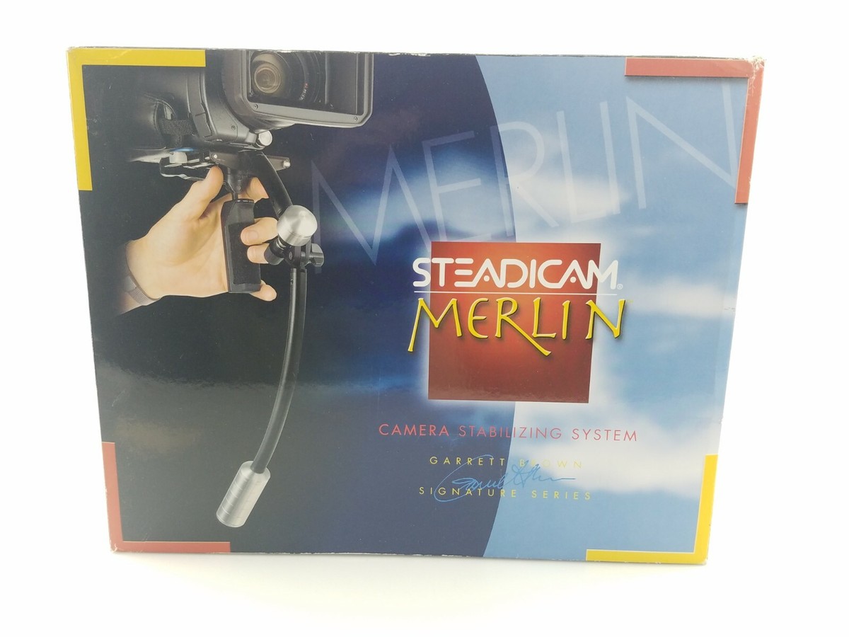 NEW Merlin Steadicam with Cases, Manual and DVD