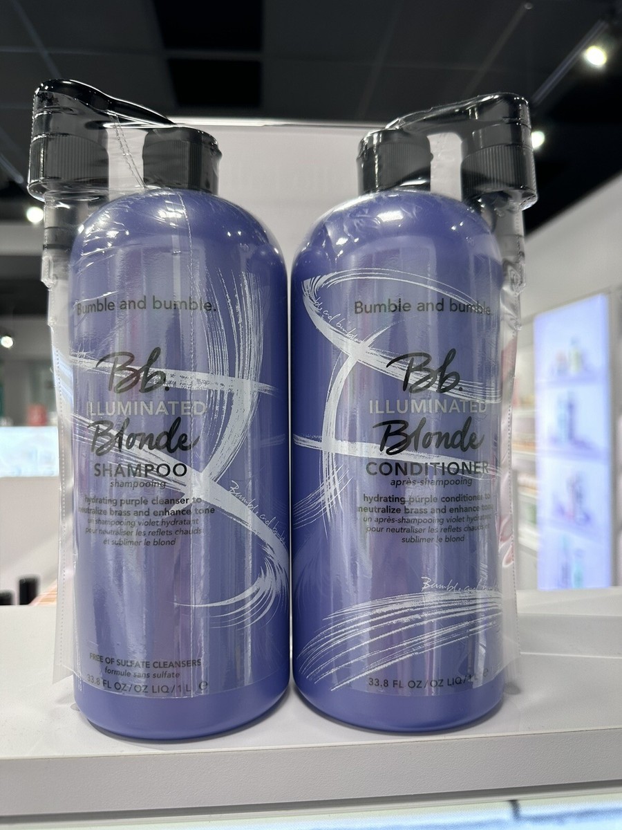 Shampooing Bumble And Bumble Illuminé Blonde 250ml - Violet Pour Cheveux Blonds - Neuf