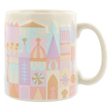 Tokyo Disney Resort Limited Mug pink Mickey Minnie It's a small world round cup