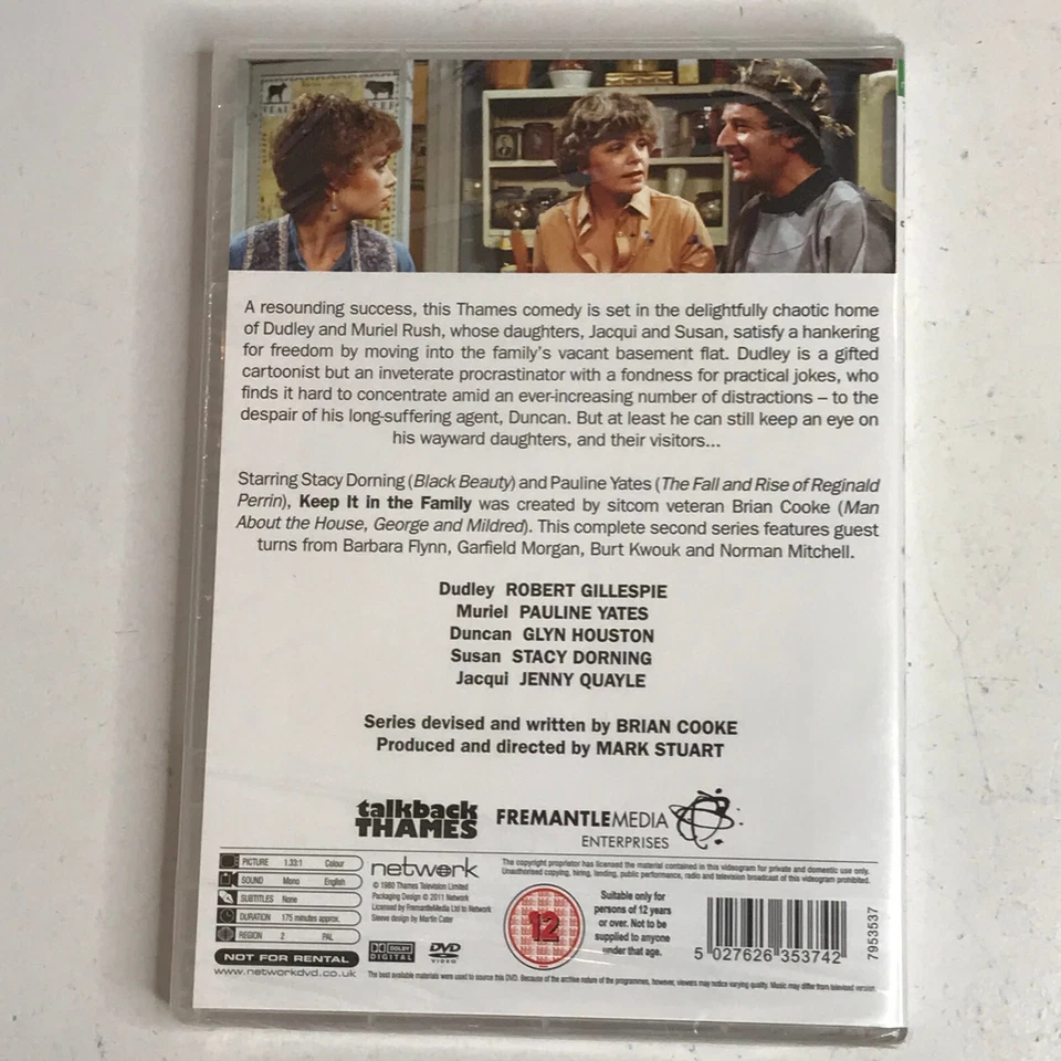 DVD Keep It In The Family (The Complete 2 - 3 - 4 Series) 2 están precintados nuevos Foto 2 de 4