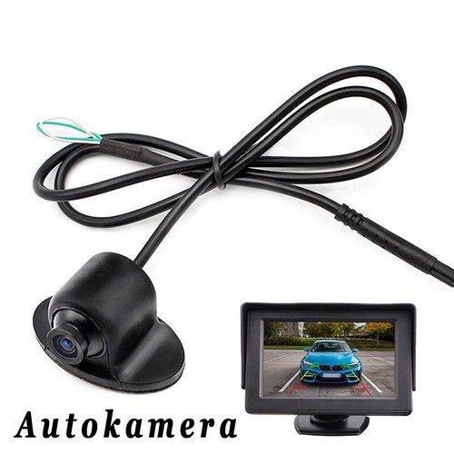Rückspiegel Einparkhilfe Rückfahrkamera Monitor 170°HD Auto IR Nachtsicht Camera - Bild 9 von 10