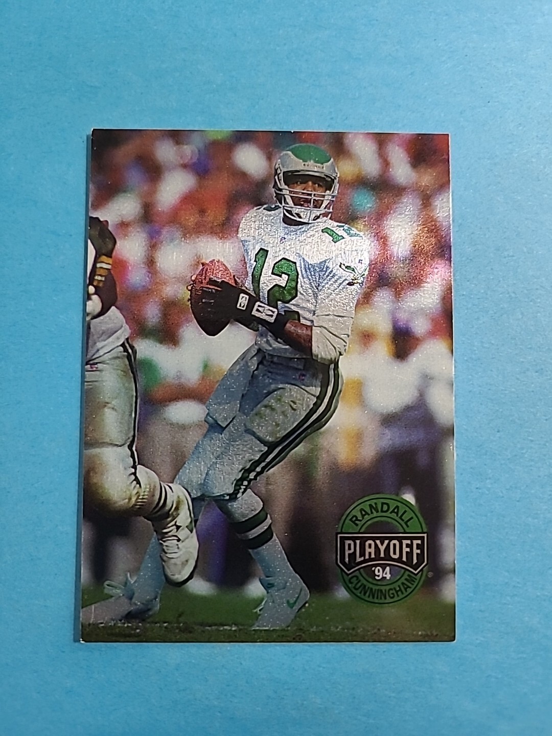 Randall Cunningham #115 Football Cards 1994 Playoff trading card — raw and PSA graded price guide