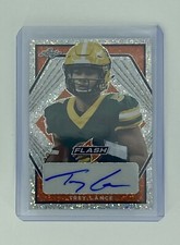 Trey lance Autograph Leaf Flash 5/10 jersey numbered match!!!