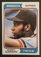 1974 Topps - #527 - Bobby Darwin - Twins - Outfield