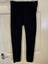 XS Black Leggings With Back Pocket By Helly Hansen 