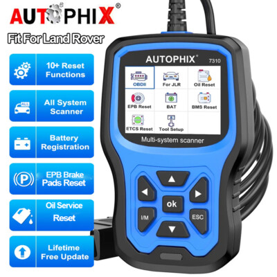Autophix 7310 All System OBD2 Scanner Diagnostic Scan Tool ABS SRS Oil Reset EPB