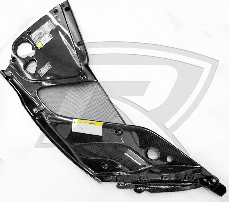 Ferrari 812 Superfast Carbon Fiber Engine Bay Panels (Incl. all OEM Stickers)