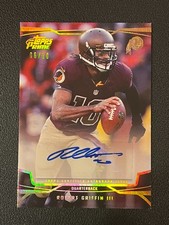 2012 Topps Finest Robert Griffin III Superfractor Autograph Surfaces UPDATE 11