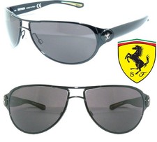 FERRARI SCUDERIA SONNENBRILLE SCHWARZ GRAU FR-10 ENZO F50 P3 488 GTO BRILLE GTS