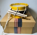 Revolutionary/Civil War Reproduction Marching Band Wooden Snare Drum 7 1/2”
