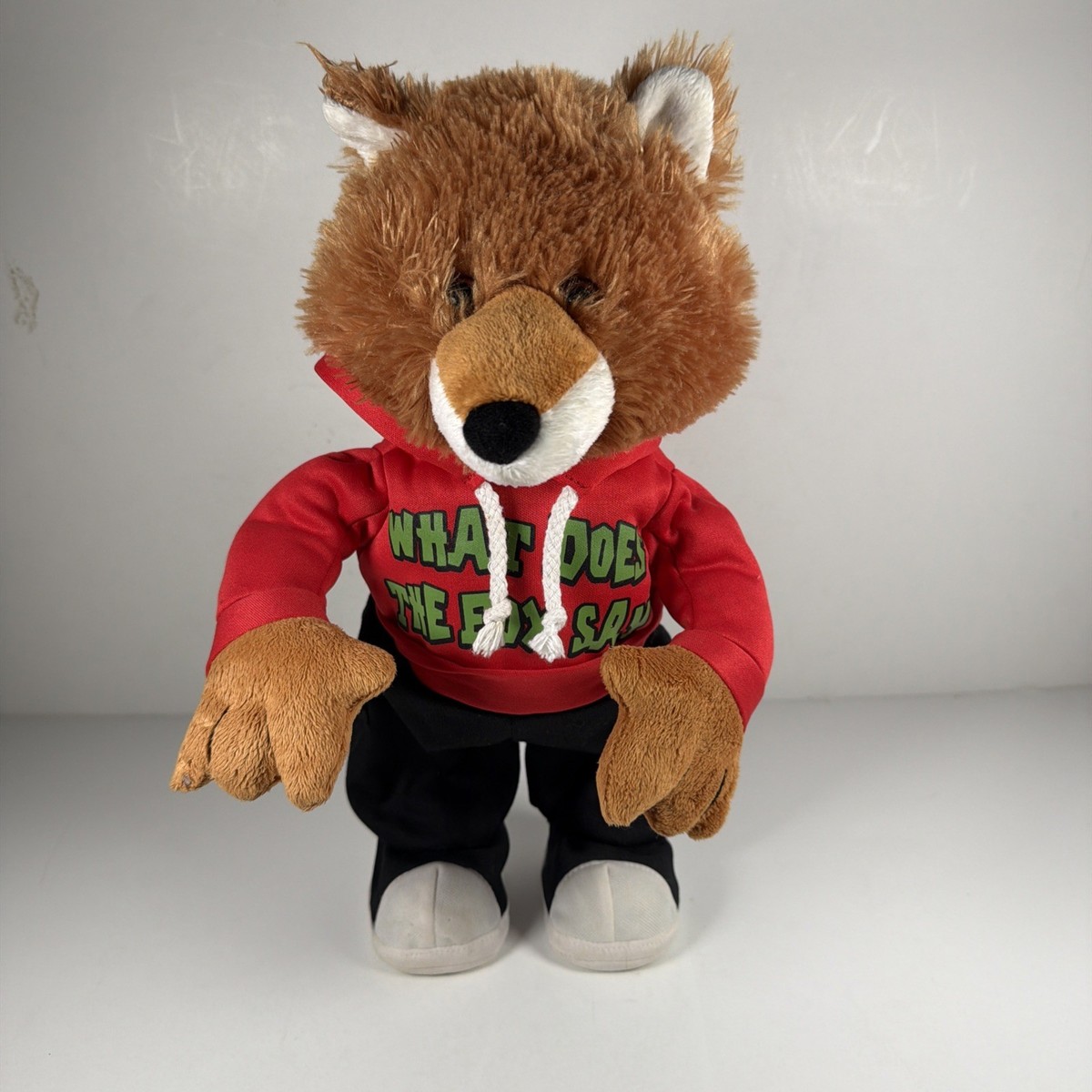 What does the fox say？アクリルスタンド What Does The Fox Say RARE Animated Plush Toy Sings Dances