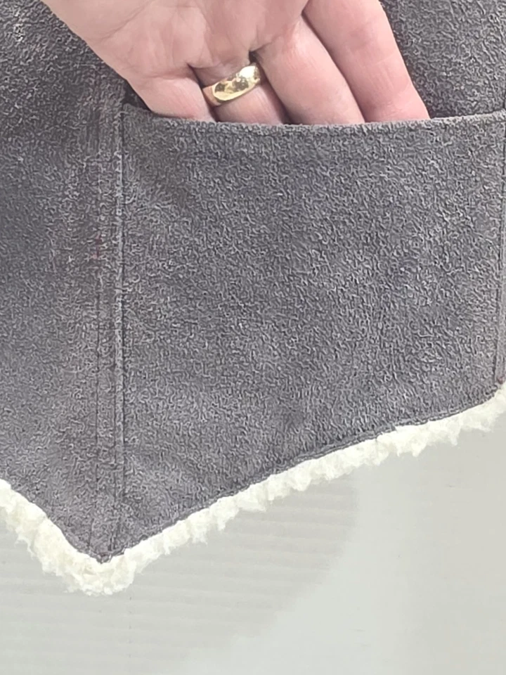 Брендовый мужской жилет из натуральной кожи Arizona маленький Hecho en México грубый вестерн - Изображение 3 из 4