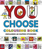 You Choose: Colouring Book With Stick*Rs | Pippa Goodhart | Englisch | Buch