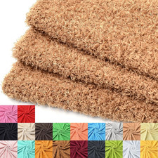Faux Fur Fabric,Curly Teddy Fleece Soft Fluffy for DIY Crafts Pet Bed,Craft Mate