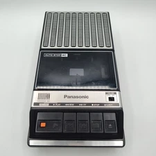 Panasonic RQ-2107D Vintage Cassette Tape Recorder Tested No Power Cord