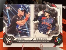 Shohei Ohtani x John Cena 2026 Topps NOW WBC WWE / MLB 