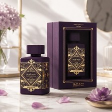 Lattafa Badee Al Oud Amethyst 100ml Purple Eau De Parfum Unisex EDP Spray New