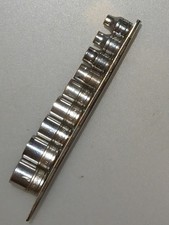 Snap On 9 Piece 3/8 Drive SAE Set 3/4-1/4 Sho...