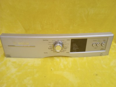 Bosch Dryer Control Panel W/ User Interface Board, 00677465, FAST, FREE SHIPPING