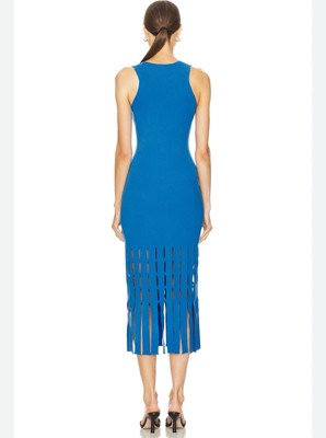 Brand New Rails Kaia Midi Dress - Blue Sapphire Small S Retails $268 Women