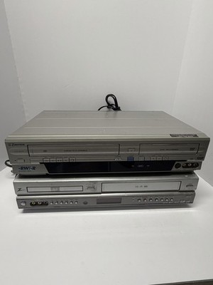 Emerson Ewr20V5 & Zenith XBV343 VCR DVD Combo Players, FOR PARTS, FREE SHIP