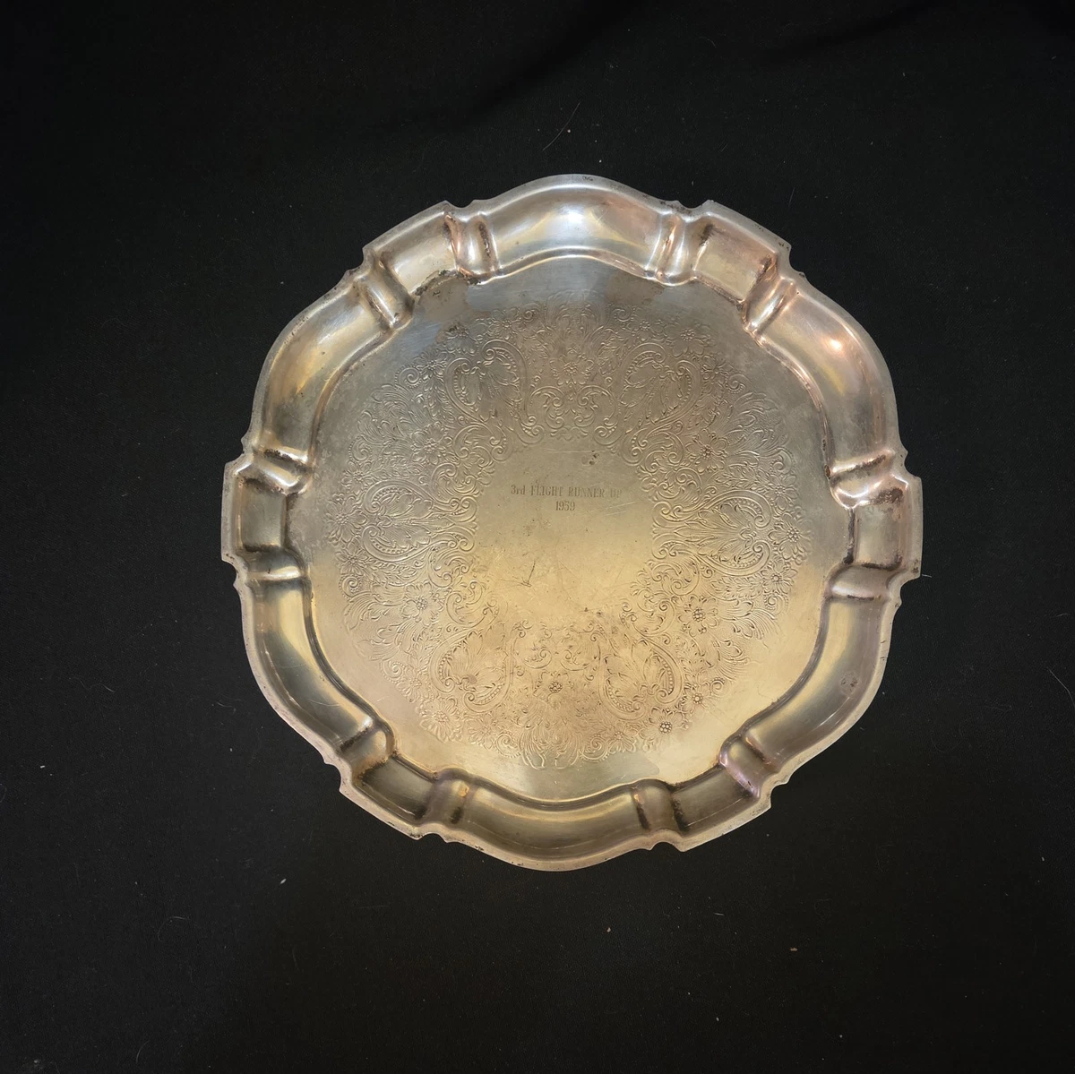 Poole Silver In Antique Us Silver-Plated Platters & Trays for sale 