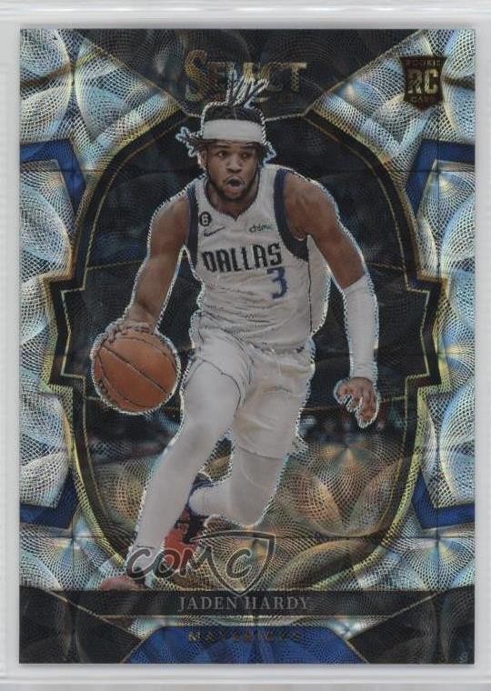 2022-23 Panini Select Concourse Scope Prizm Jaden Hardy #80 09wc