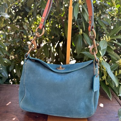 VINTAGE Coach Chelsea Bag Leather Shoulder Hobo Pebble Grain Purse 