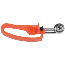 Vollrath 47404 Orange #100 Squeeze Disher Portion Scoop - .33 oz.