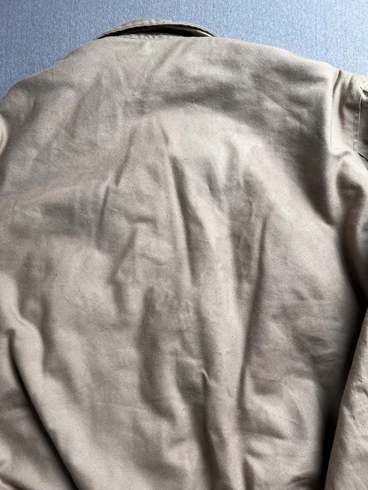 Chaqueta Valley Apparel Flyers Para Hombre L Beige Militar Clima Frío CWU 45/P De Colección Foto 3 de 4