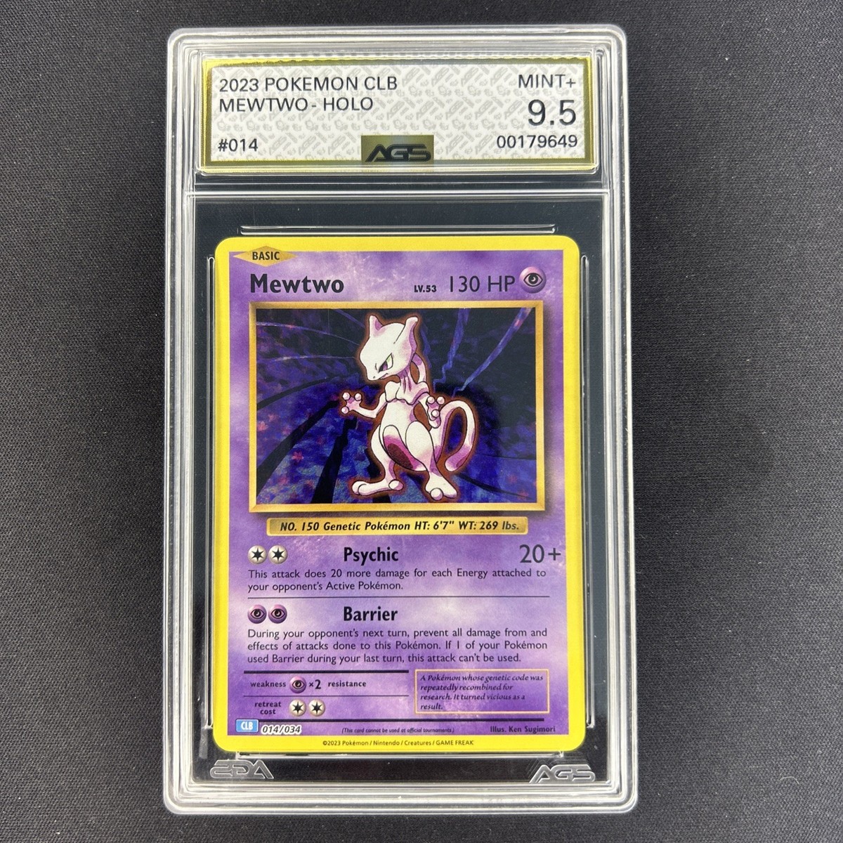 Mewtwo 014/034 Trading Card Game Classic Holo for sale online | eBay