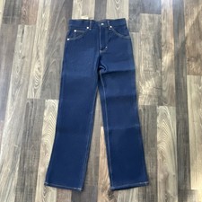 Lee Boys Straight Leg Rider Jeans Size 10 Reg 25W L26 Made In USA New