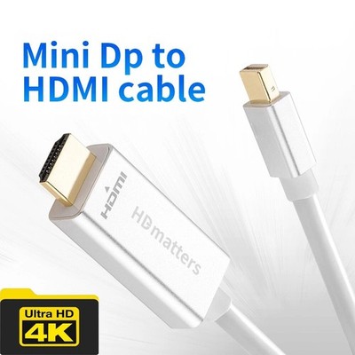 Mini Displayport auf HDMI Kabel 6ft 4K 30Hz Thunderbolt 2 Mini DP auf HDMI Kabel