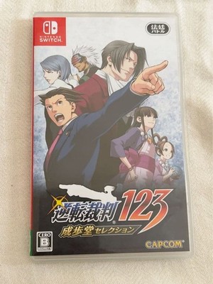 Nintendo Phoenix Wright Ace Attorney Trilogy Switch Video Game NTSCJ