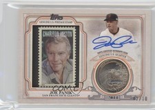2016 Topps World Champion Coin and Stamp Series Auto Quarter 2/10 Joe Panik 0b0