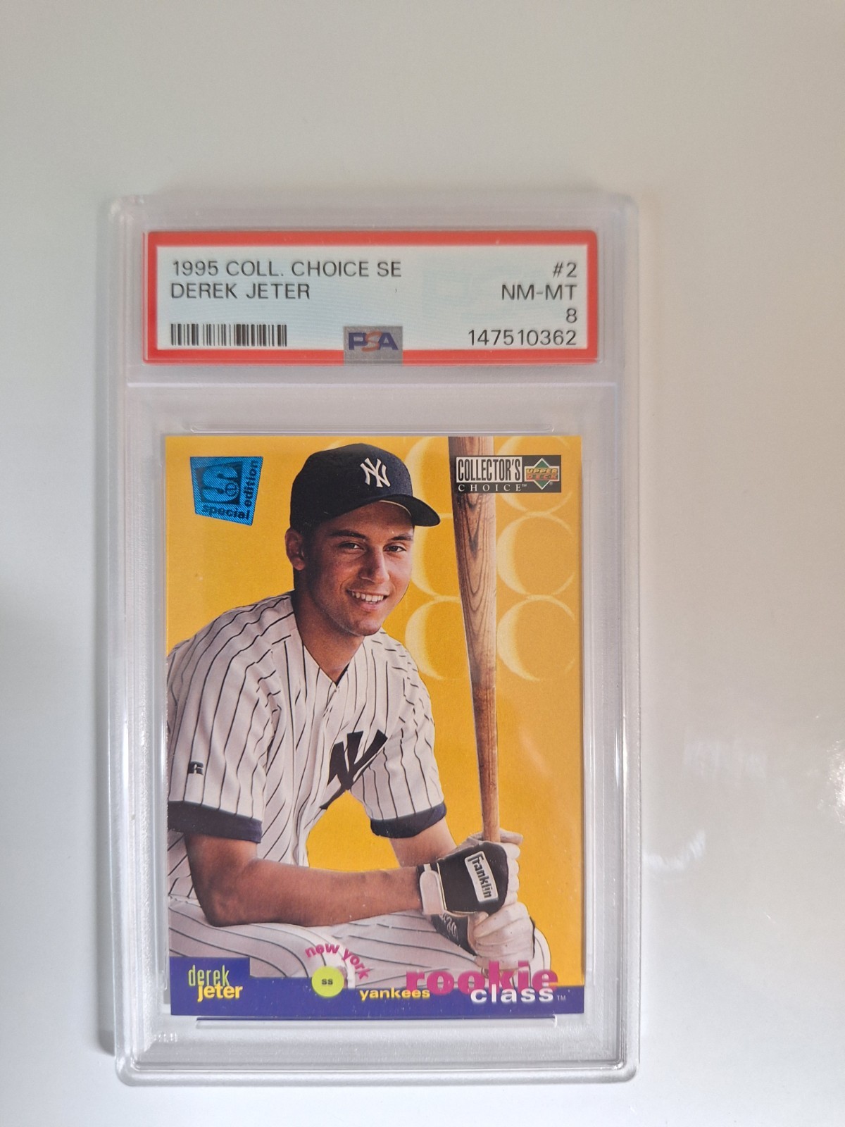 1995 Upper Deck Collector's Choice Special Edition - Rookie Class Derek Jeter #2