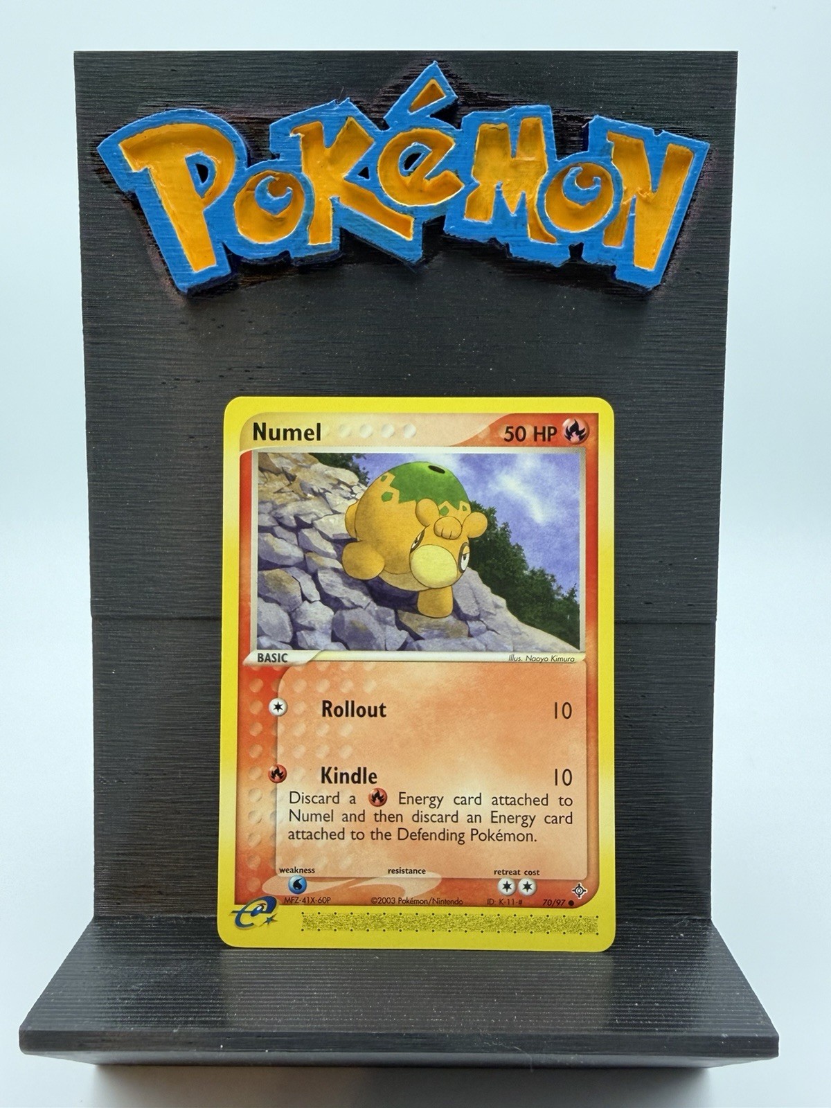 Pokemon TCG Numel 70/97 EX Dragon Common NM