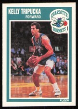 1989-90 Fleer #18 Kelly Tripucka Charlotte Hornets