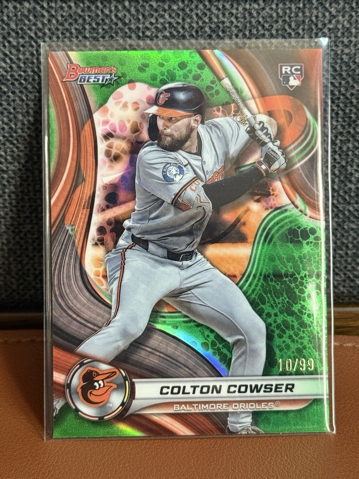 2024 Bowman's Best - Colton Cowser #10 Green Refractor /99 (RC)