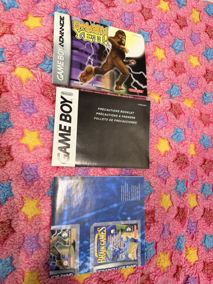 * Urban Yeti (Nintendo Game Boy Advance GBA, 2002) Complete CIB - Image 4 of 4