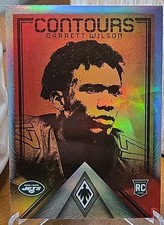 Garrett Wilson 2022-23 Panini Phoenix Football Rookie Card Contours #CT-18