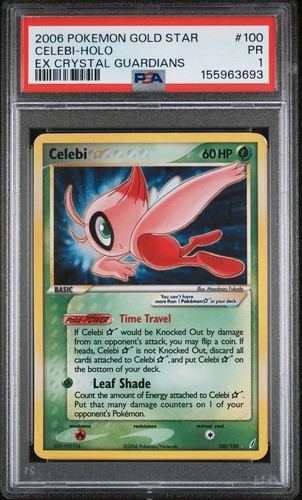 Celebi ★ graded PSA 1 for sale on eBay