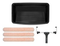 Farbroller Set Malerei Mikrofaser Wand Decke Rahmen 3Er Pack 45,7Cm 18 Zoll