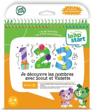 LeapFrog LeapStart Preschool Level 1 Scout  Friends Math with Problem Solving