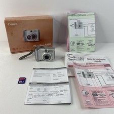 Canon PowerShot A520 4.0MP Digital Camera With/ 256MB SD Box Papers Tested