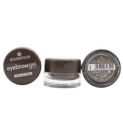 3x essence eyebrow gel COLOUR & SHAPE Augenbrauen Gel 04 Dark Brown 3x 3g - NEU