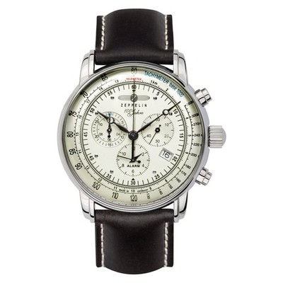 Zeppelin 100 JAHRE 8680-3   Herrenuhr