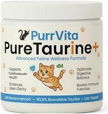 Taurine for Cats, Pure Taurine Supplement for Cats, Supports Vitality Coat ...